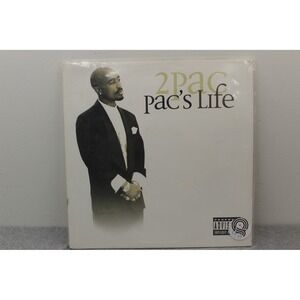 2Pac‎ Pac's Life Vinyl LP 12" White Hip Hop 2006 Amaru Interscope Records